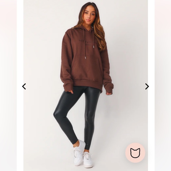 Kittenish ultra high rise faux leather stretch legging - Picture 4 of 10